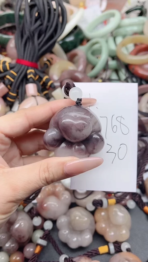 未镶嵌手镯石英质玉768