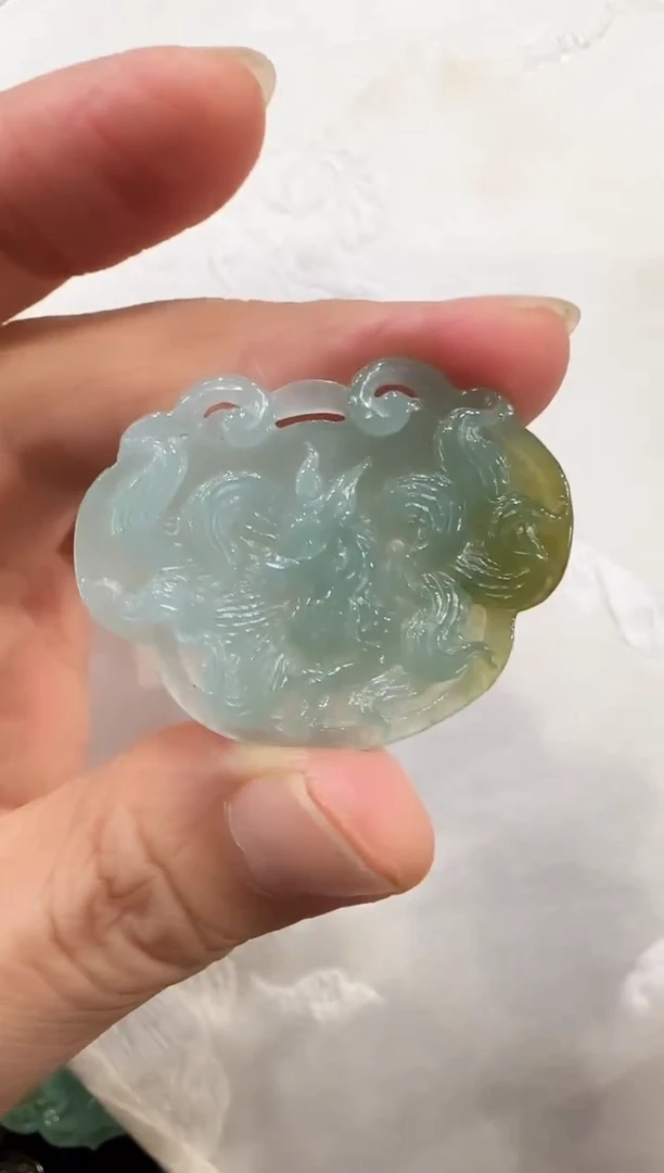 颈饰未镶嵌翡翠国风