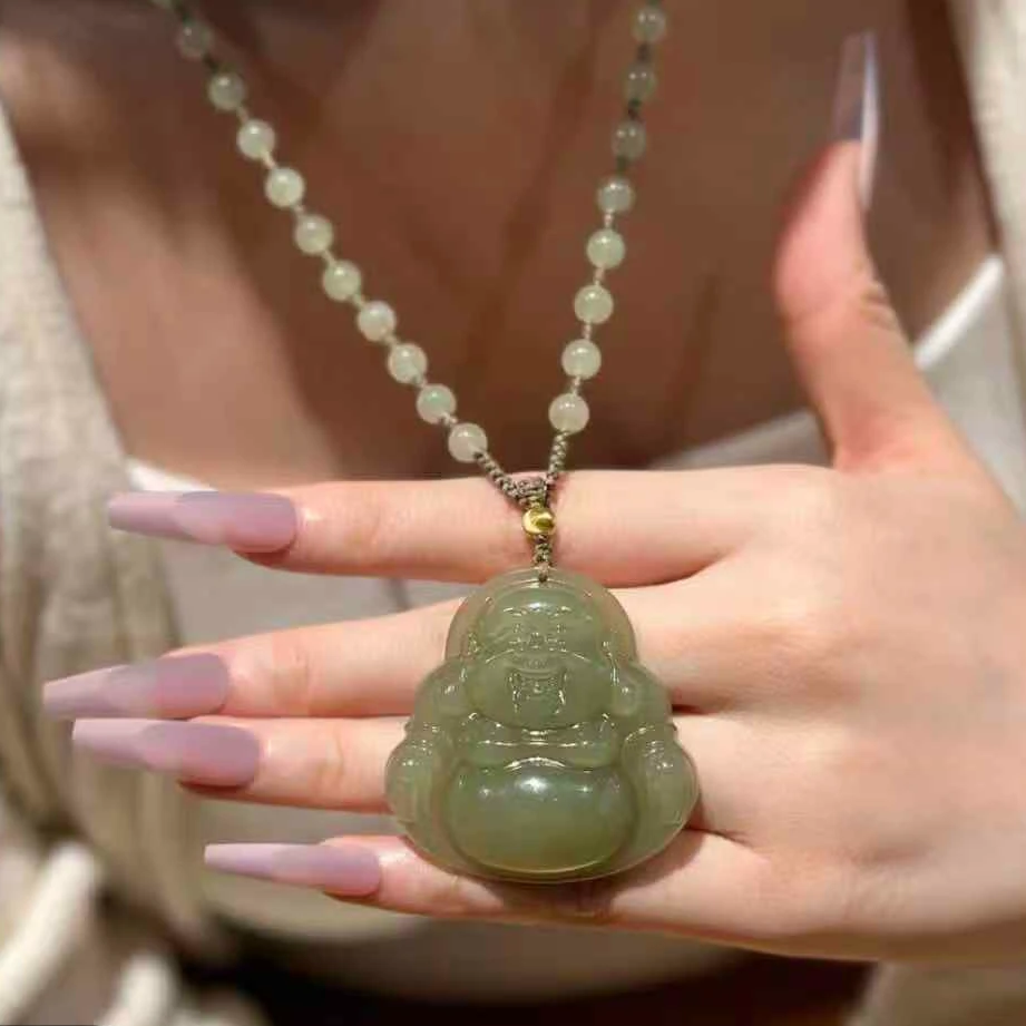 【集团宠粉】天然和田佛公吊坠 讲解挂车