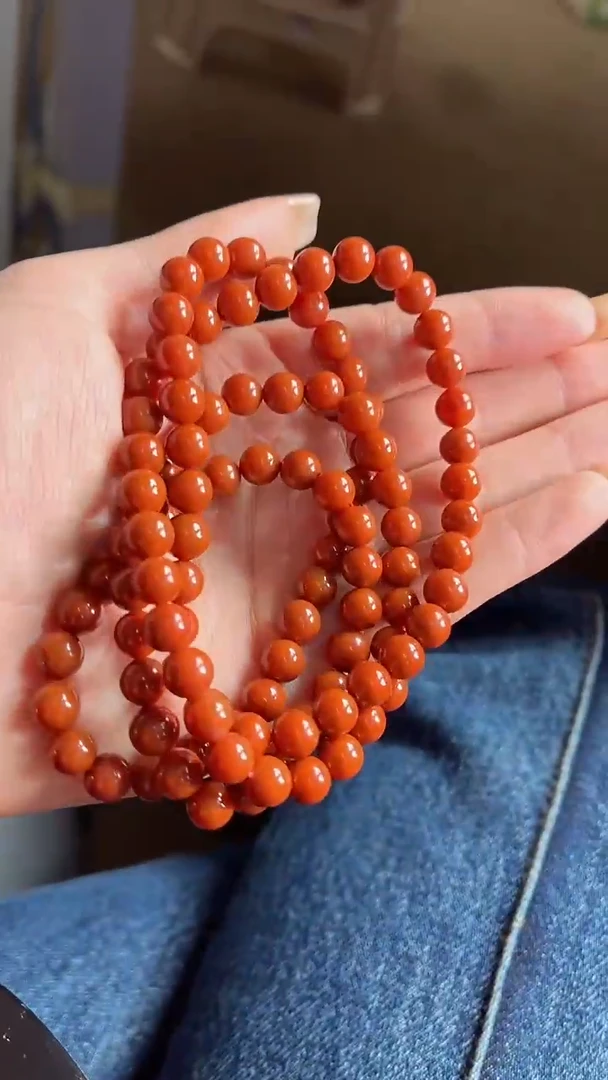 【闪购商品】南红玛瑙颈饰未镶嵌100633584