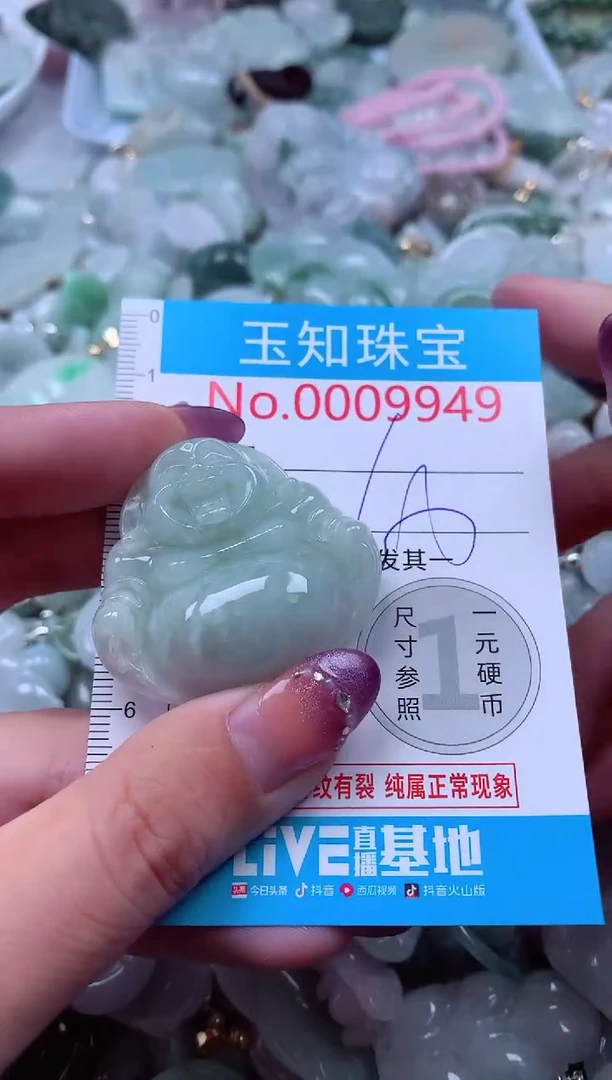 翡翠未镶嵌吊坠(不含链)9949