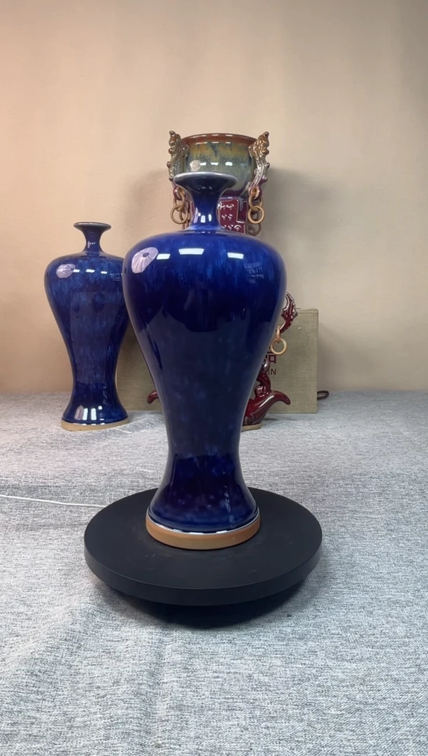 摆件深*神垕钧瓷收藏工艺品