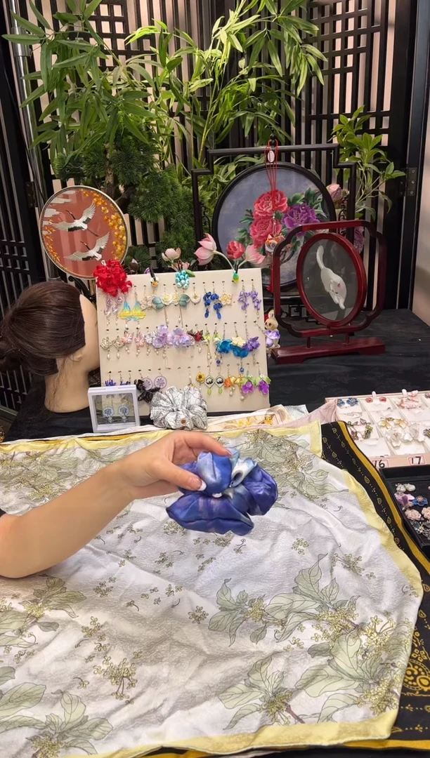 织绣C***苏非遗苏绣手工饰品