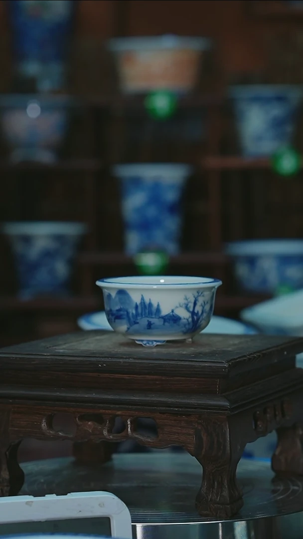 【闪购商品】其他手绘陶瓷内口5.5高3.5深