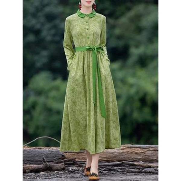 2025春夏季女生设计师连衣裙  JYNZSD2202160102-FYL