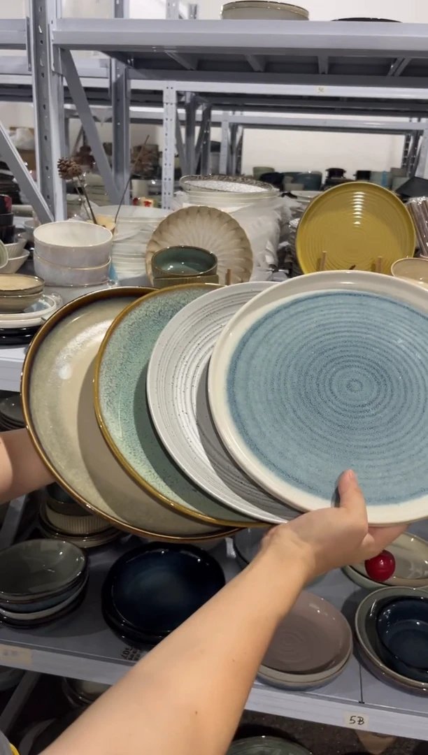 瓷片瑕疵外贸尾单满20包邮X4 大盘