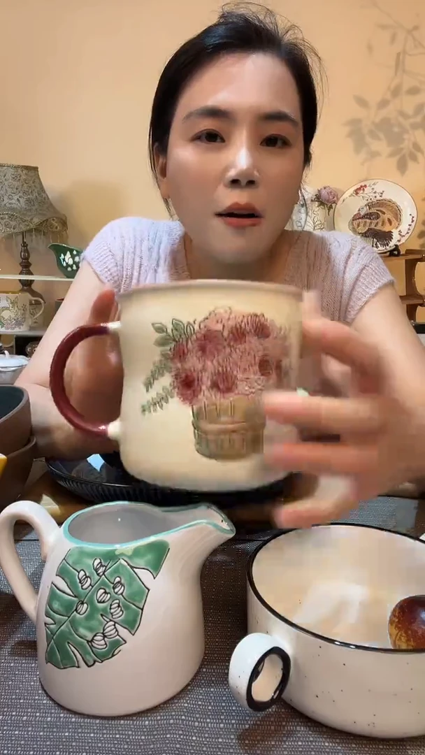 瓷片杯子 微瑕介意勿拍