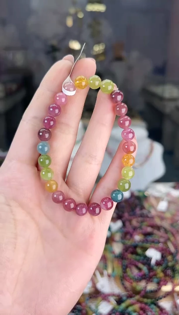 【闪购商品】碧玺/未镶嵌7mm+碧玺单圈多样性发货