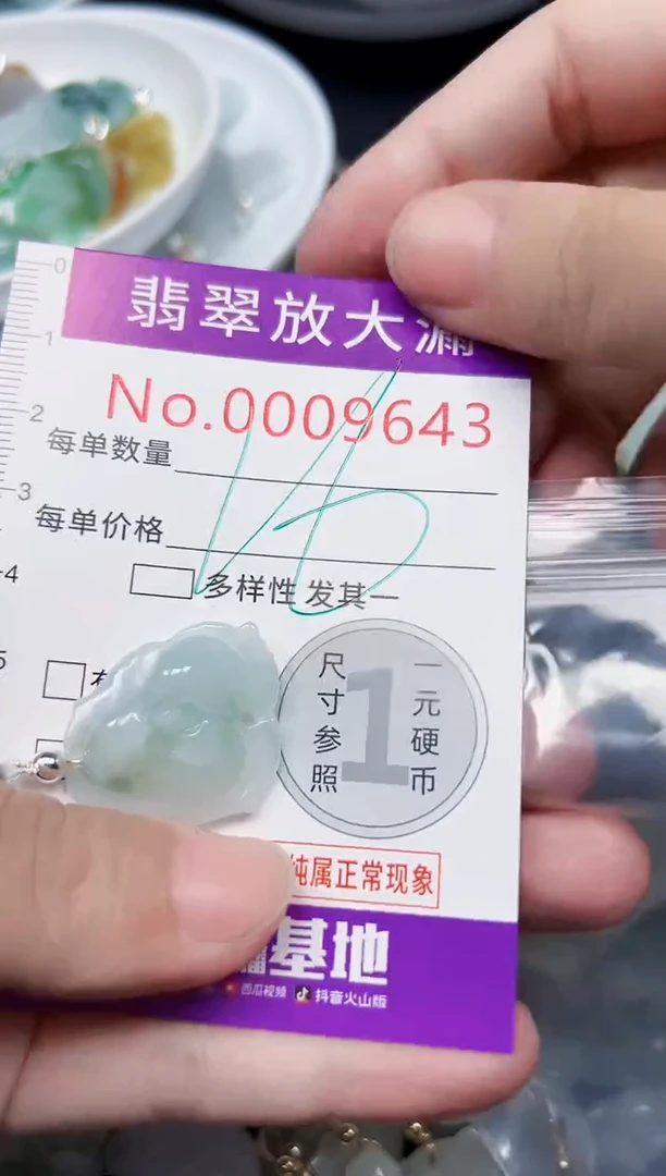 颈饰未镶嵌翡翠9643