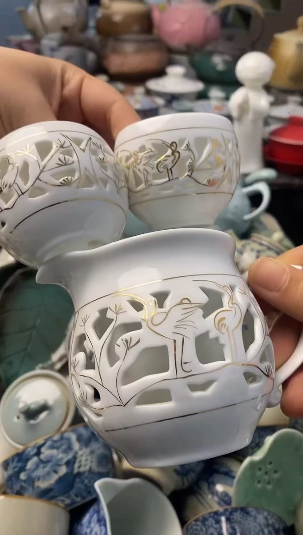 高端 茶壶 茶杯 茶具 轻轻微瑕