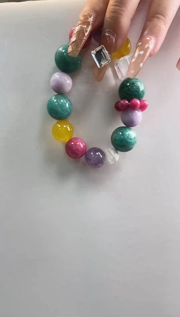 未镶嵌手链水晶天河多宝手串