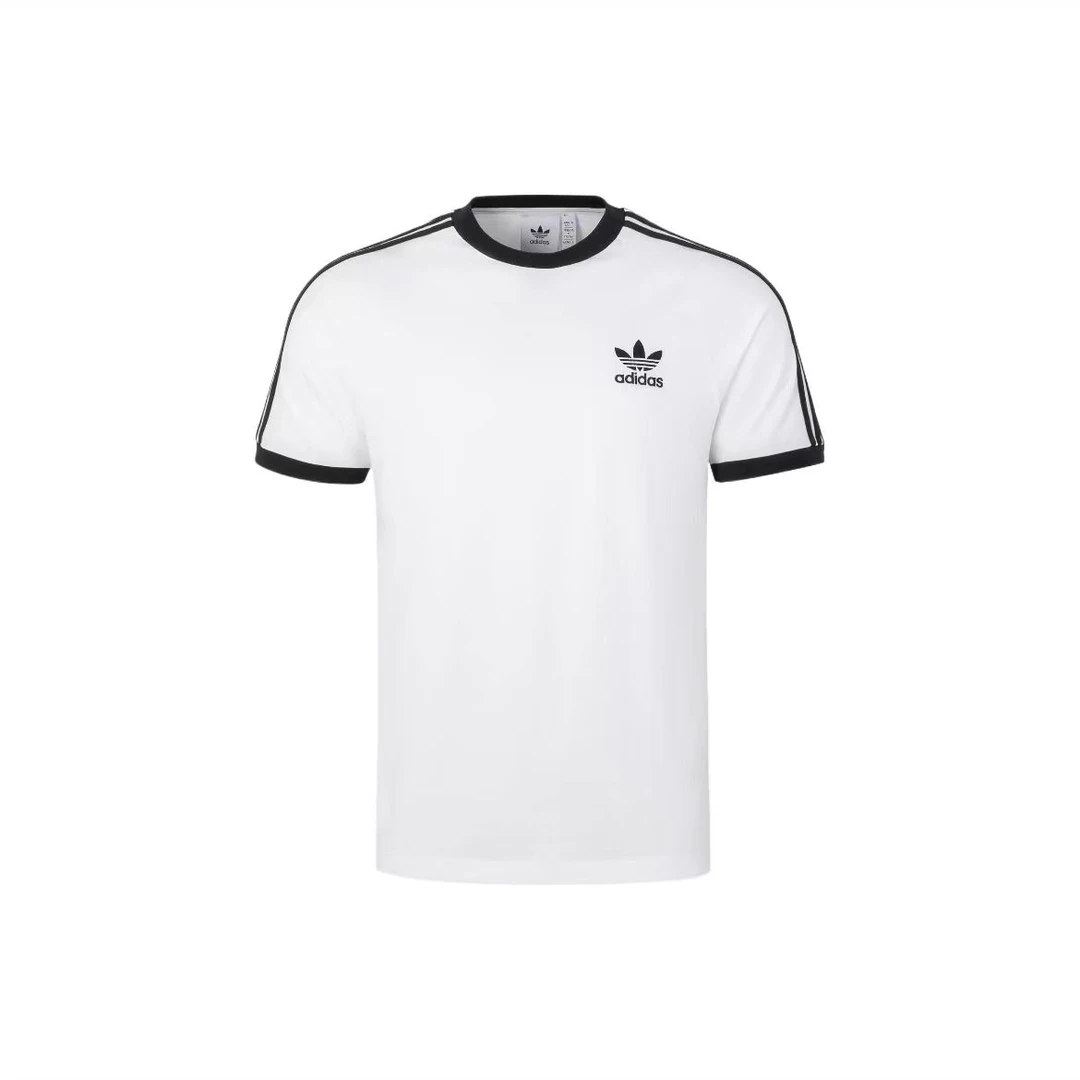 adidas/阿迪达斯3-Stripes 舒适凉爽透气柔软短袖T恤KB2460