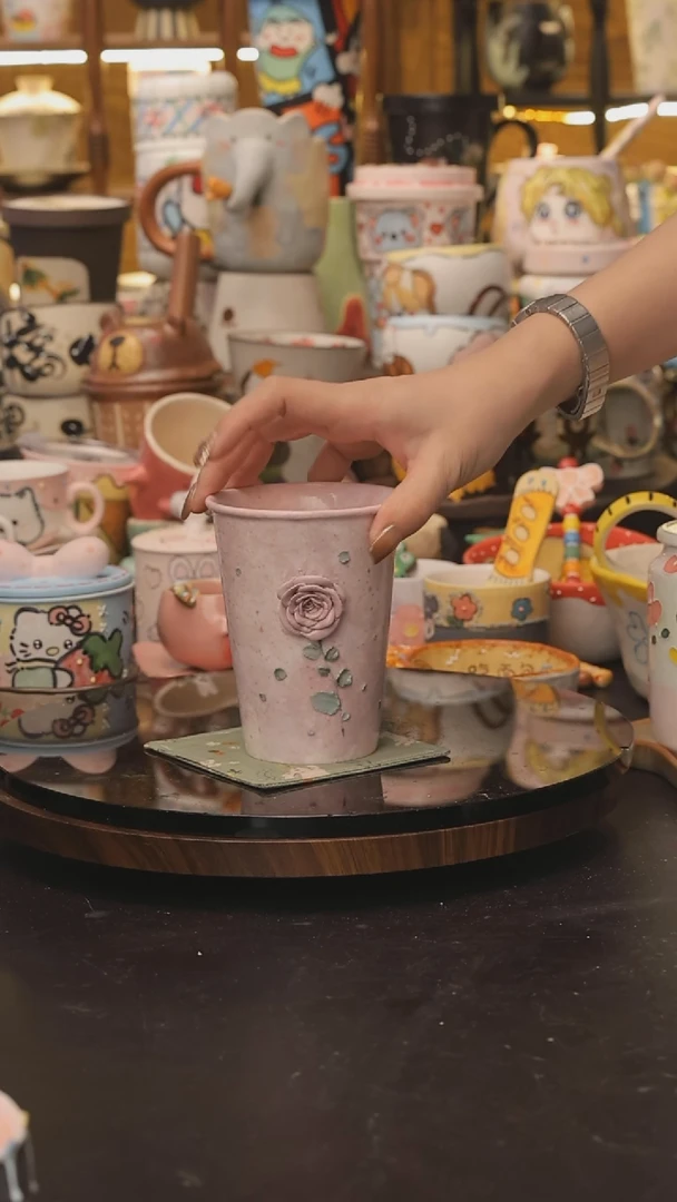 景德镇釉下彩绘设计师款式陶瓷