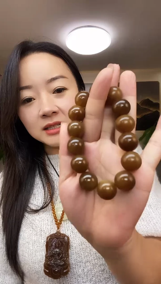 老蜜糖卡16圆珠手串多样性随机发一