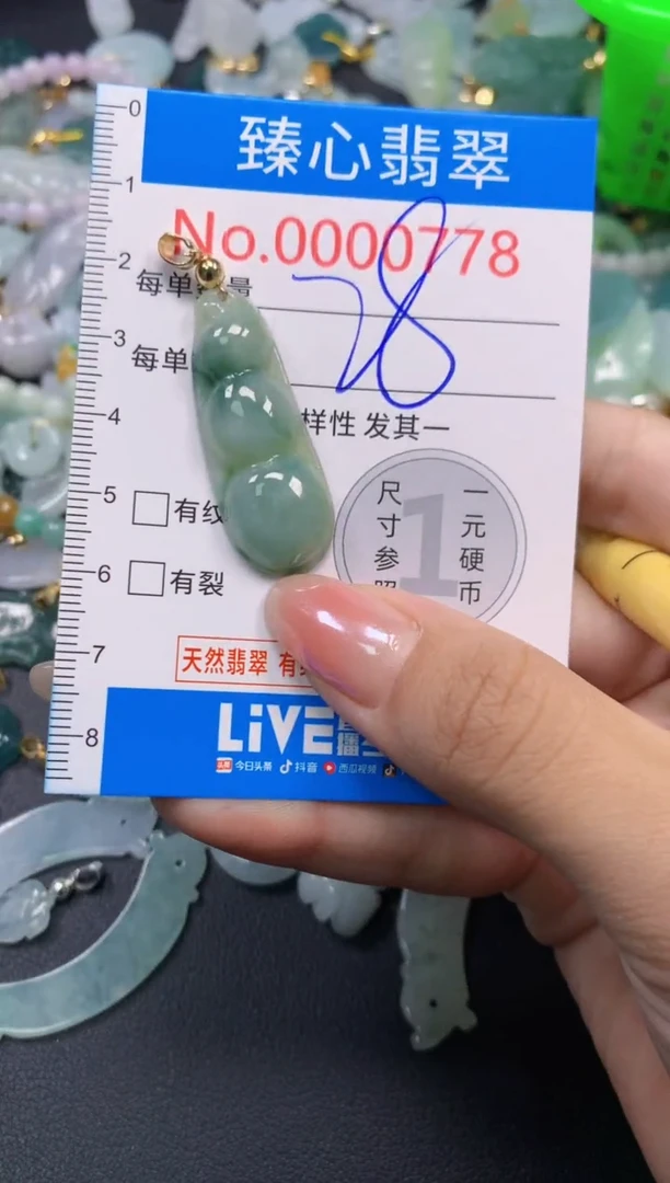颈饰未镶嵌翡翠778