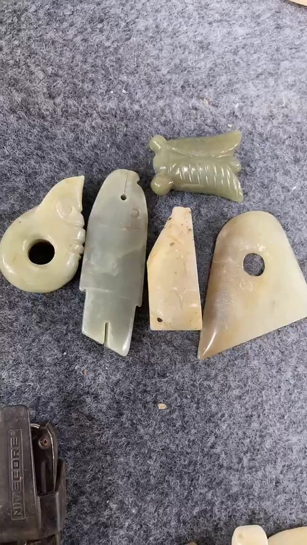 未镶嵌和田玉把件一单5个