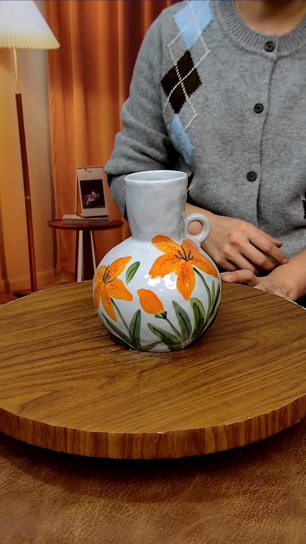 杯子陶景德镇手工手绘釉下彩陶瓷