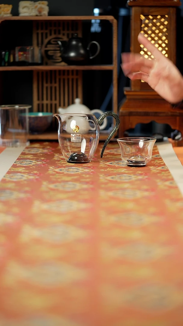 闪购   斑斓黑金怡然茶海+斑斓黑金清杯