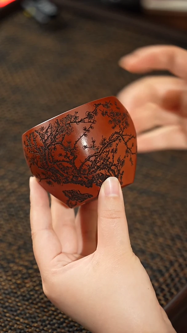 【闪购商品】紫砂茶杯福利紫砂梅天地