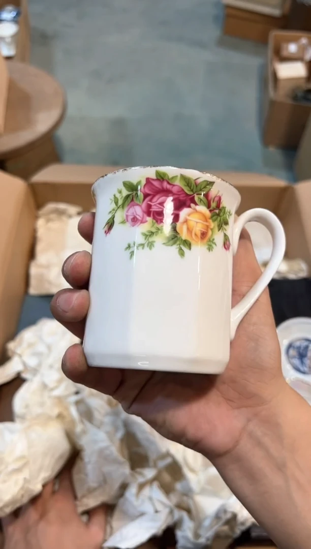 B5653中古瓷器 茶器周边/1脱金