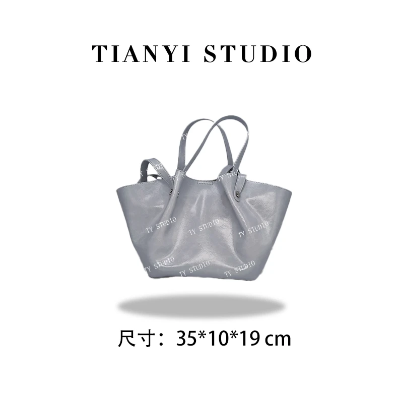 【TY】SKL-7507-云雾色 轻奢高级韩版单肩潮流时尚简约女包