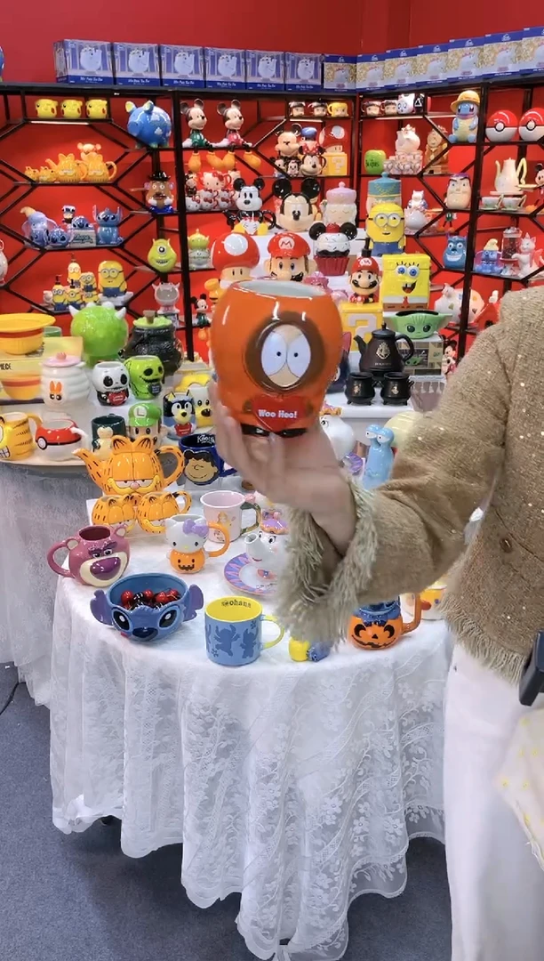 【闪购商品】1@@家用水杯陶瓷杯子