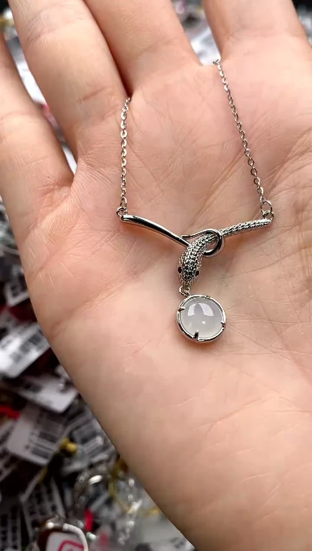 【闪购商品】翡翠戒指银S925镶嵌222222    3