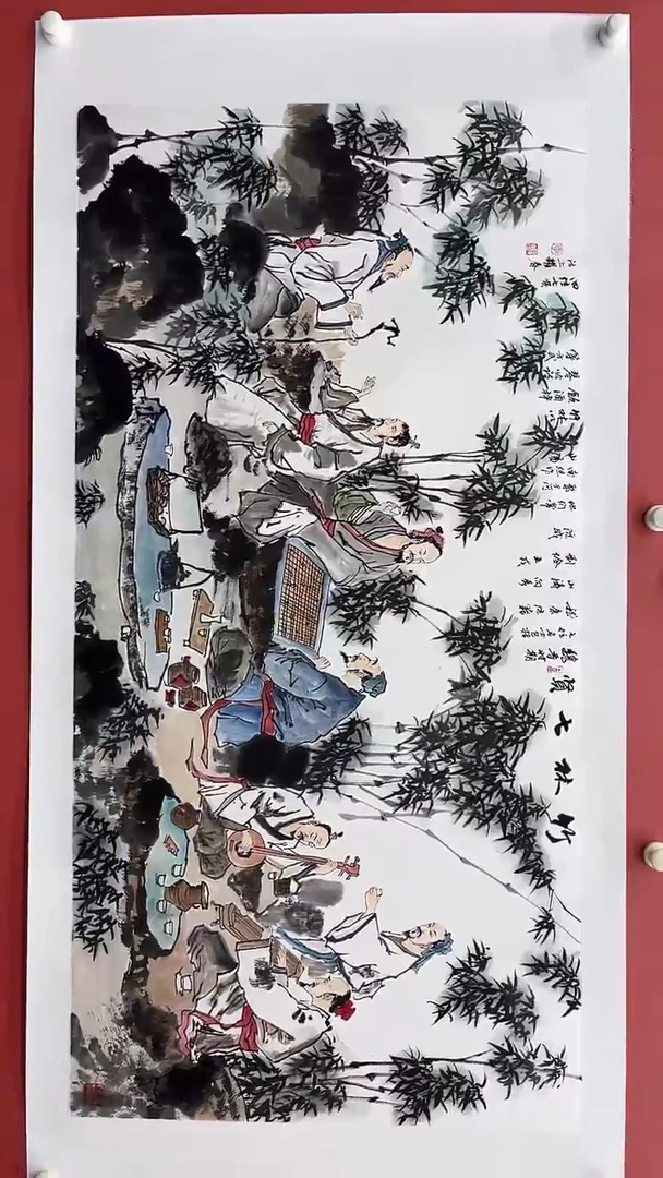 国画李耀春-8平尺-人物