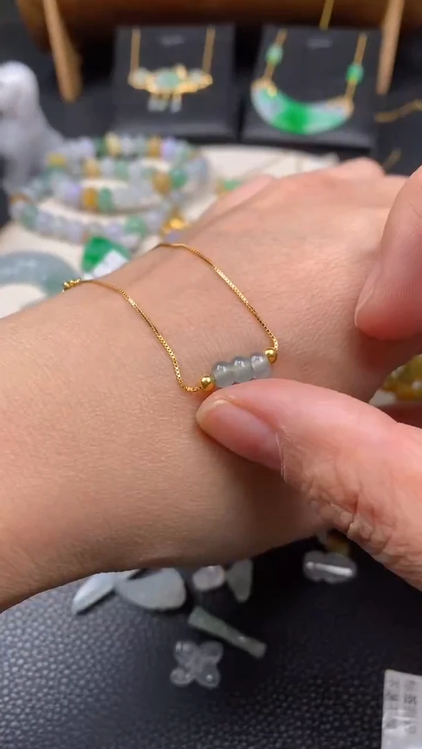 【闪购商品】翡翠颈饰未镶嵌翡翠净货27791