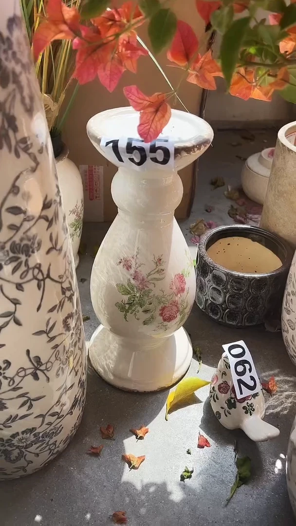 【闪购商品】陶瓷烛台高31.5cm