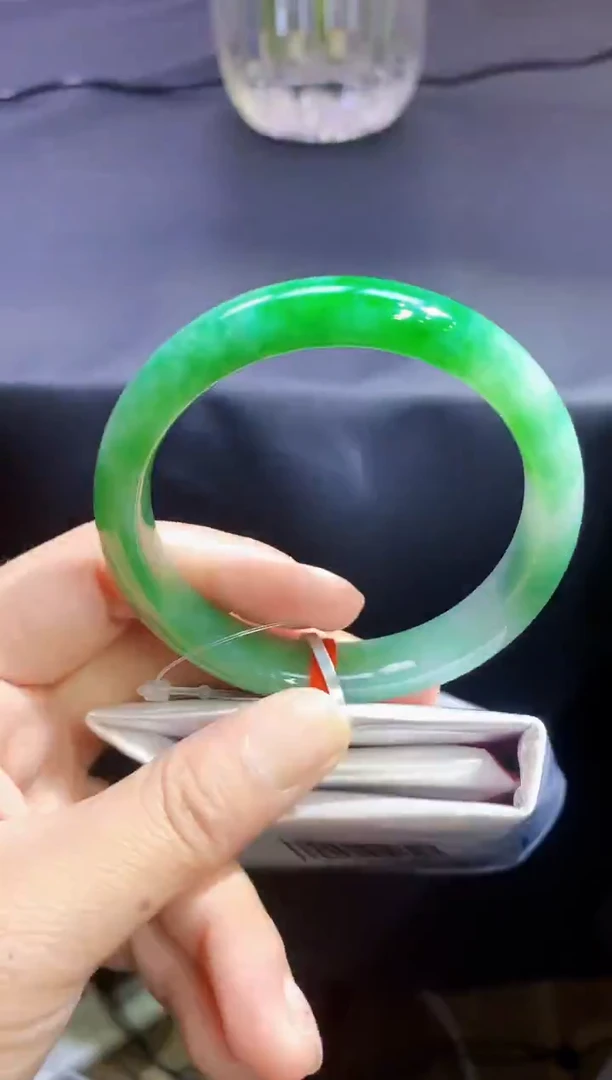 未镶嵌手镯翡翠翡翠手镯圈口56.7-t31