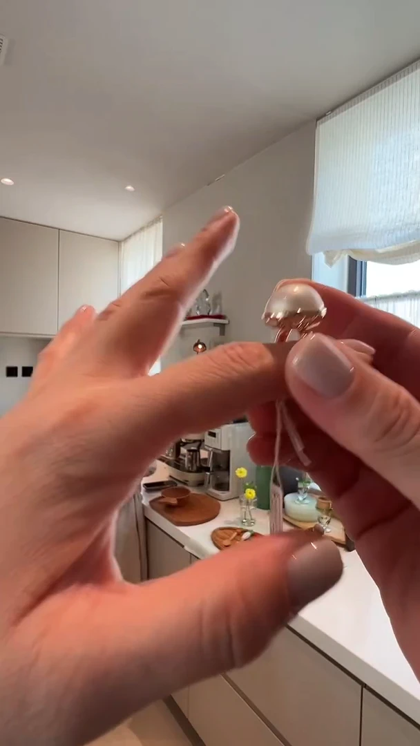 茶道摆件000018K玫瑰金16圈口珍珠戒指0536