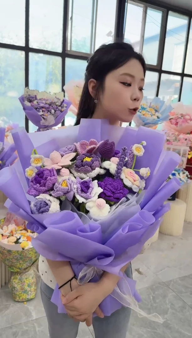 非遗手工定制花束，孤品清仓！！