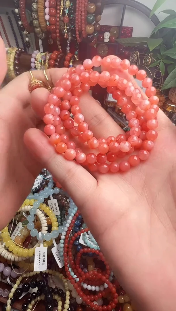 未镶嵌手链南红玛瑙小**依一物一件）003979