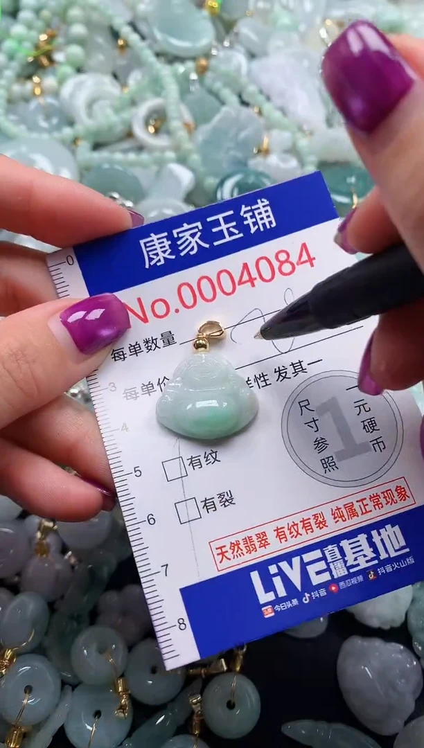 颈饰未镶嵌翡翠4084