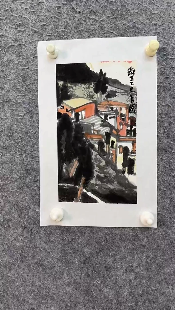 国画ST-JZP-绘画作品