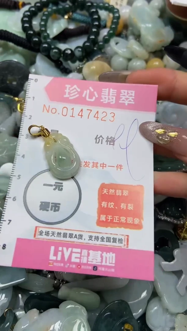 【闪购商品】翡翠颈饰未镶嵌闪购0147423