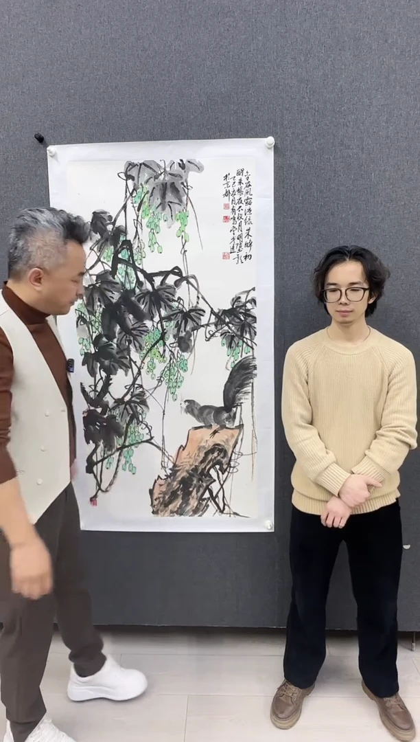 国画戈老师国画作品