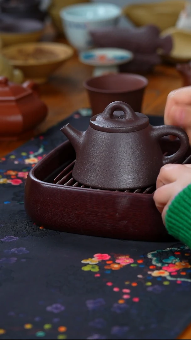 紫砂壶霸王石瓢170CC