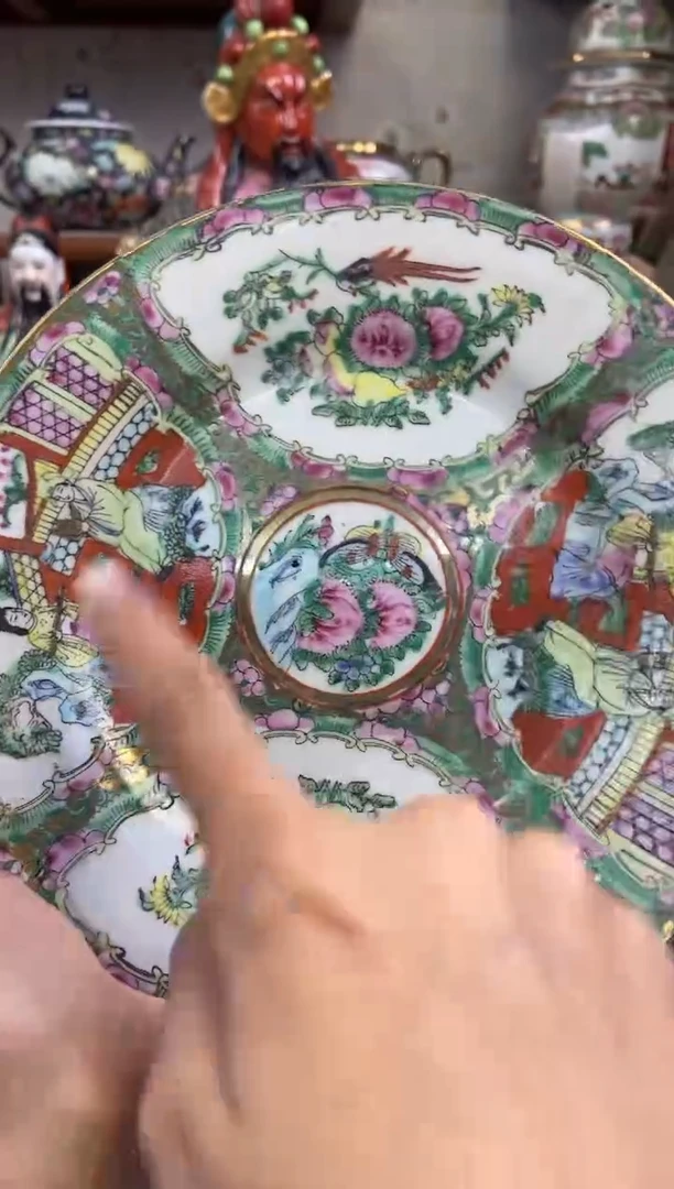 瓷片微瑕慎拍景德镇窑老厂瓷器单件