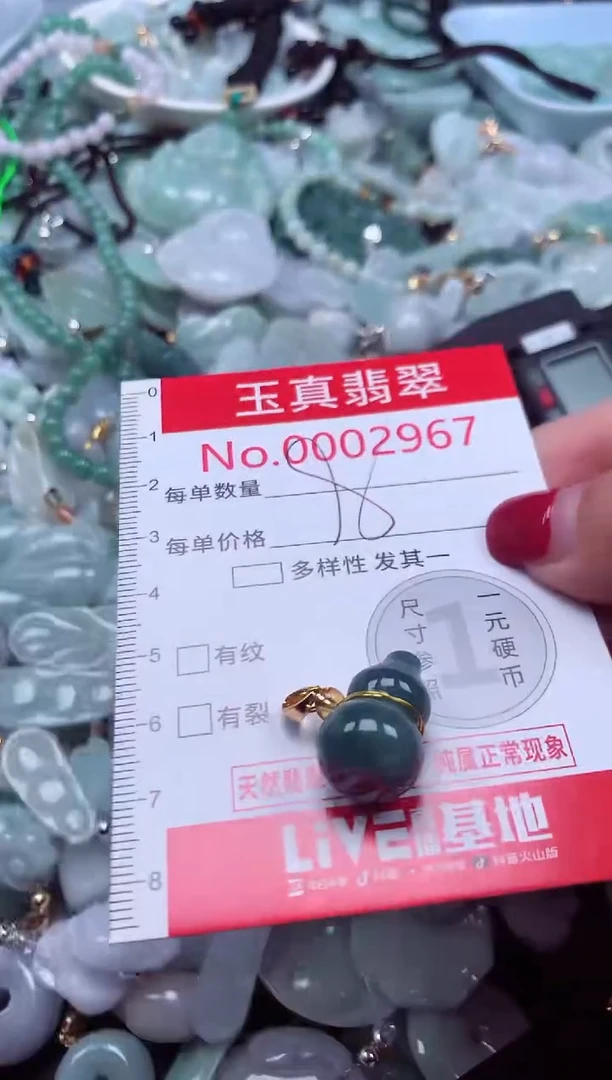 颈饰未镶嵌翡翠2967