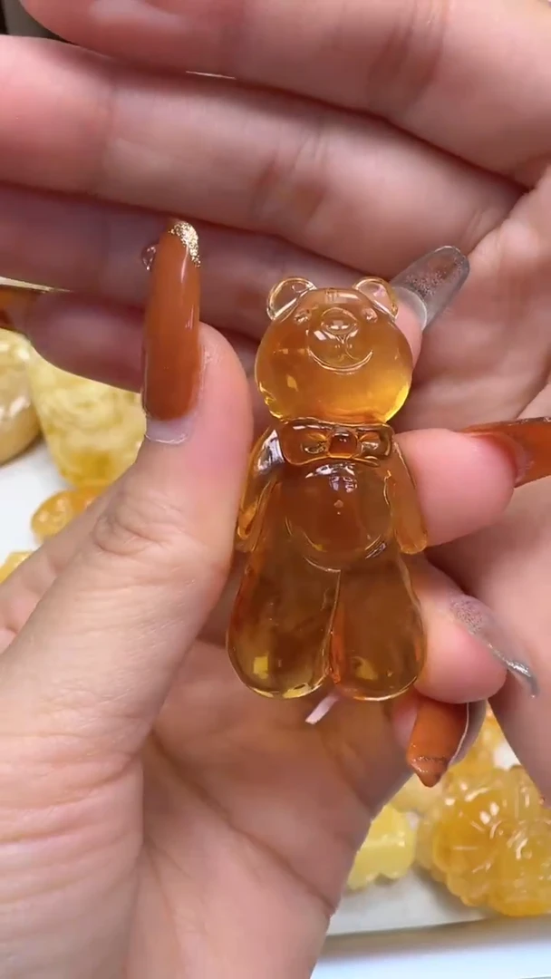 裸石琥珀未镶嵌如图