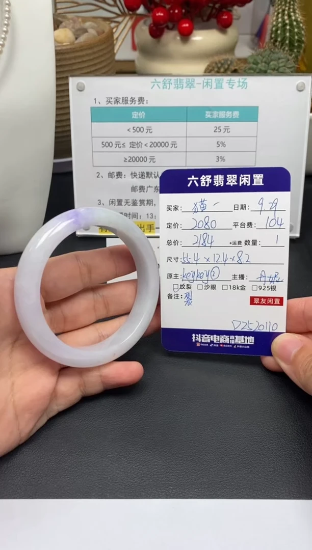 未镶嵌手镯翡翠猫*～D2520110