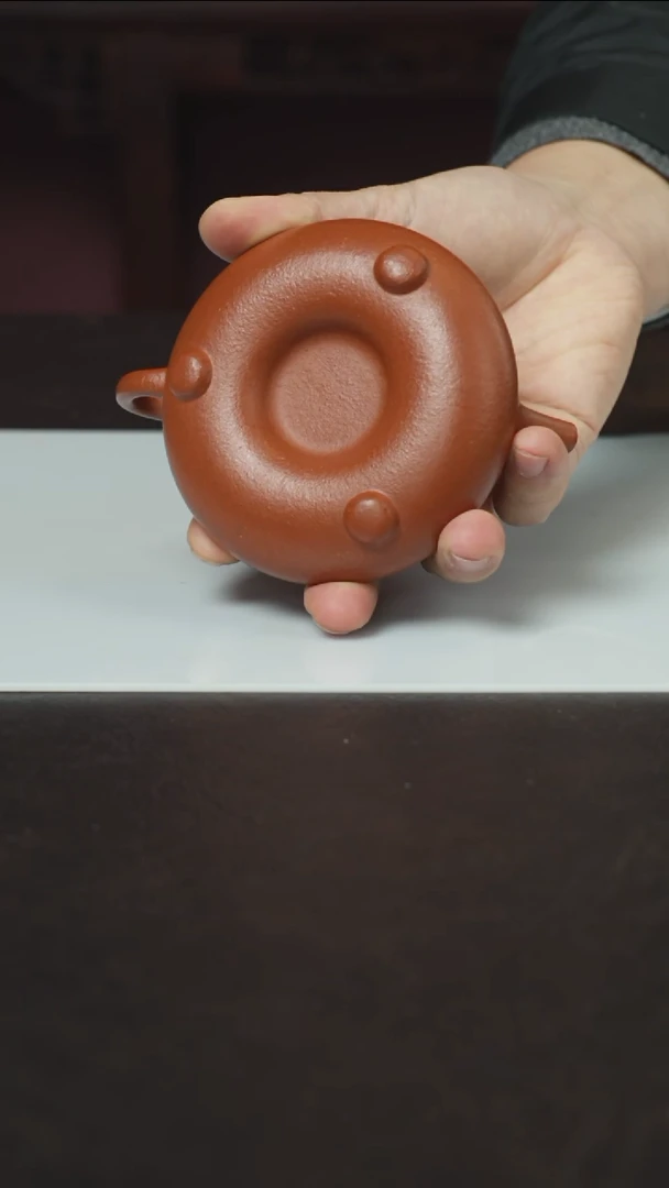 【闪购商品】紫砂茶壶半手精工红降坡吉瓢