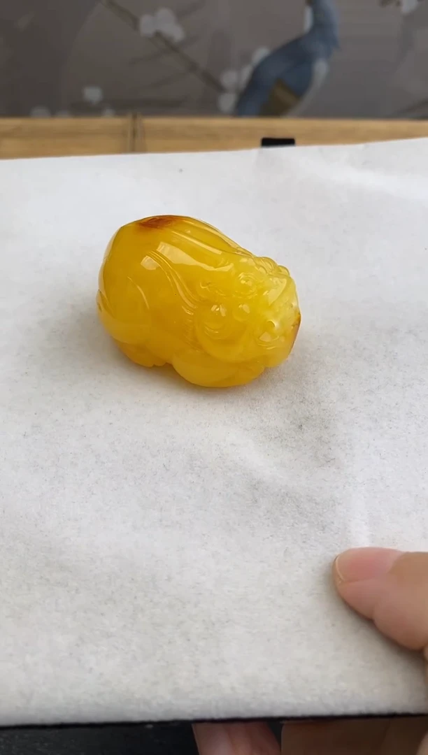 定制琥珀未镶嵌10805048-吊坠