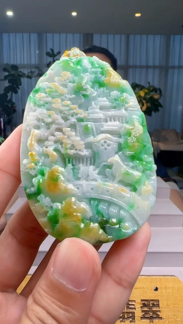 颈饰未镶嵌翡翠XM@@960Q3J21197