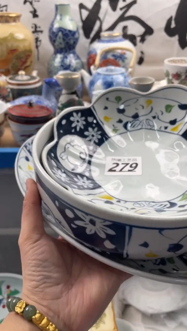 【闪购商品】瓷片279然曦海外工艺品***