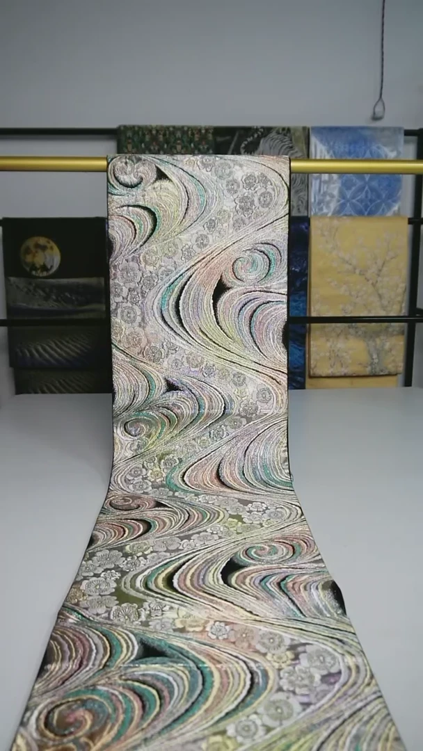 【闪购商品】织绣织锦1彩金墨流
