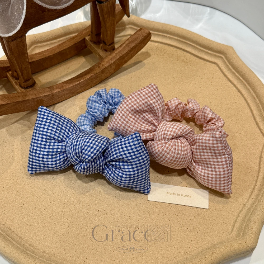 「夏浪系列-格蝴蝶」韩国25春夏发绳发圈肠圈丸子头