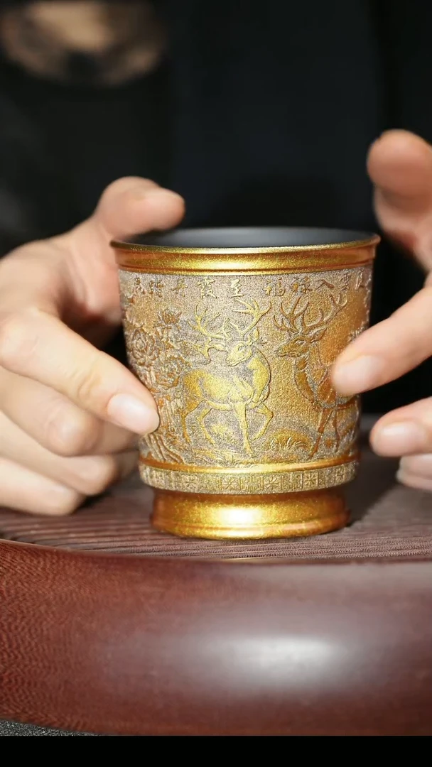 茶杯紫砂紫砂主人杯福利放漏